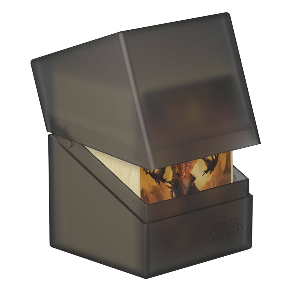 Ultimate Guard Boulder 100+ Portacarte Onyx - Deck Box rigido per 100 carte doppie