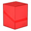 Ultimate Guard Boulder 100+ - Ruby: Portacarte per 100 Carte Double-Sleeved