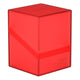 Ultimate Guard Boulder 100+ - Ruby: Portacarte per 100 Carte Double-Sleeved
