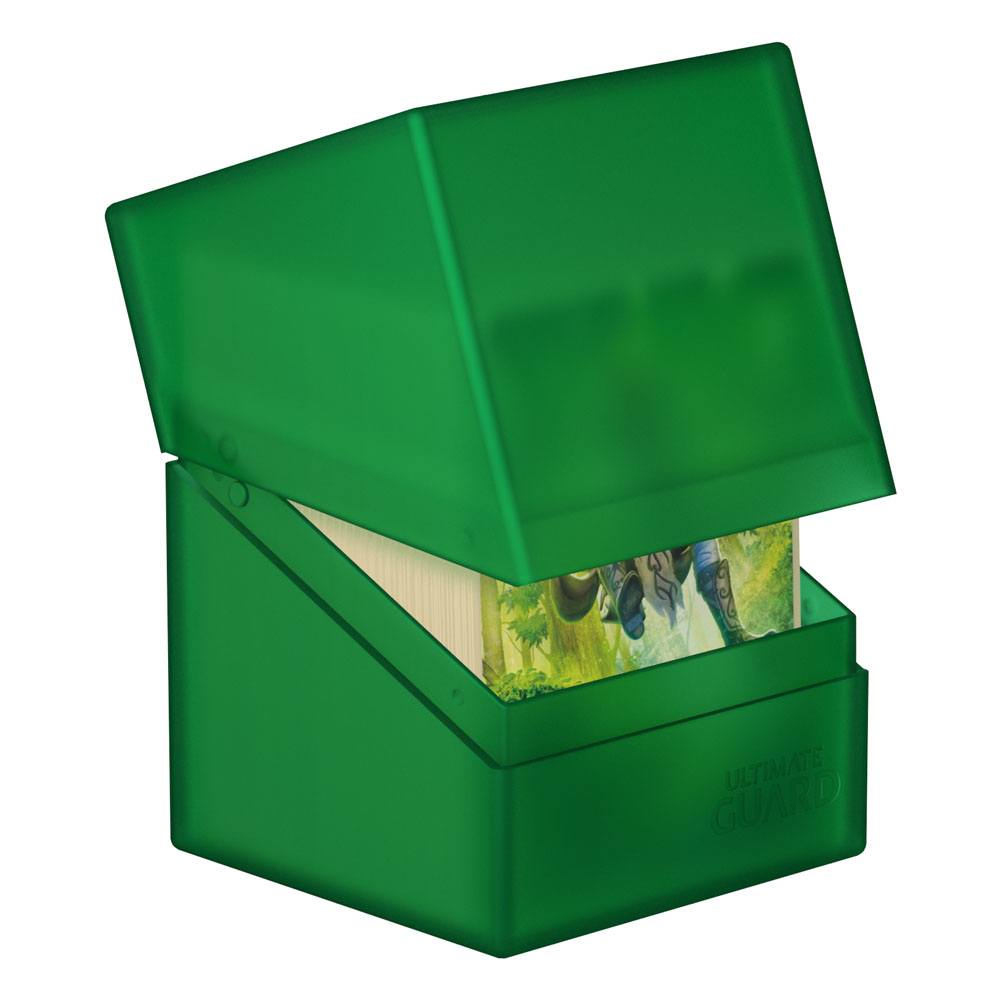 Ultimate Guard Boulder 100+ - Emerald: Deck Box per 100 Carte Double-Sleeved