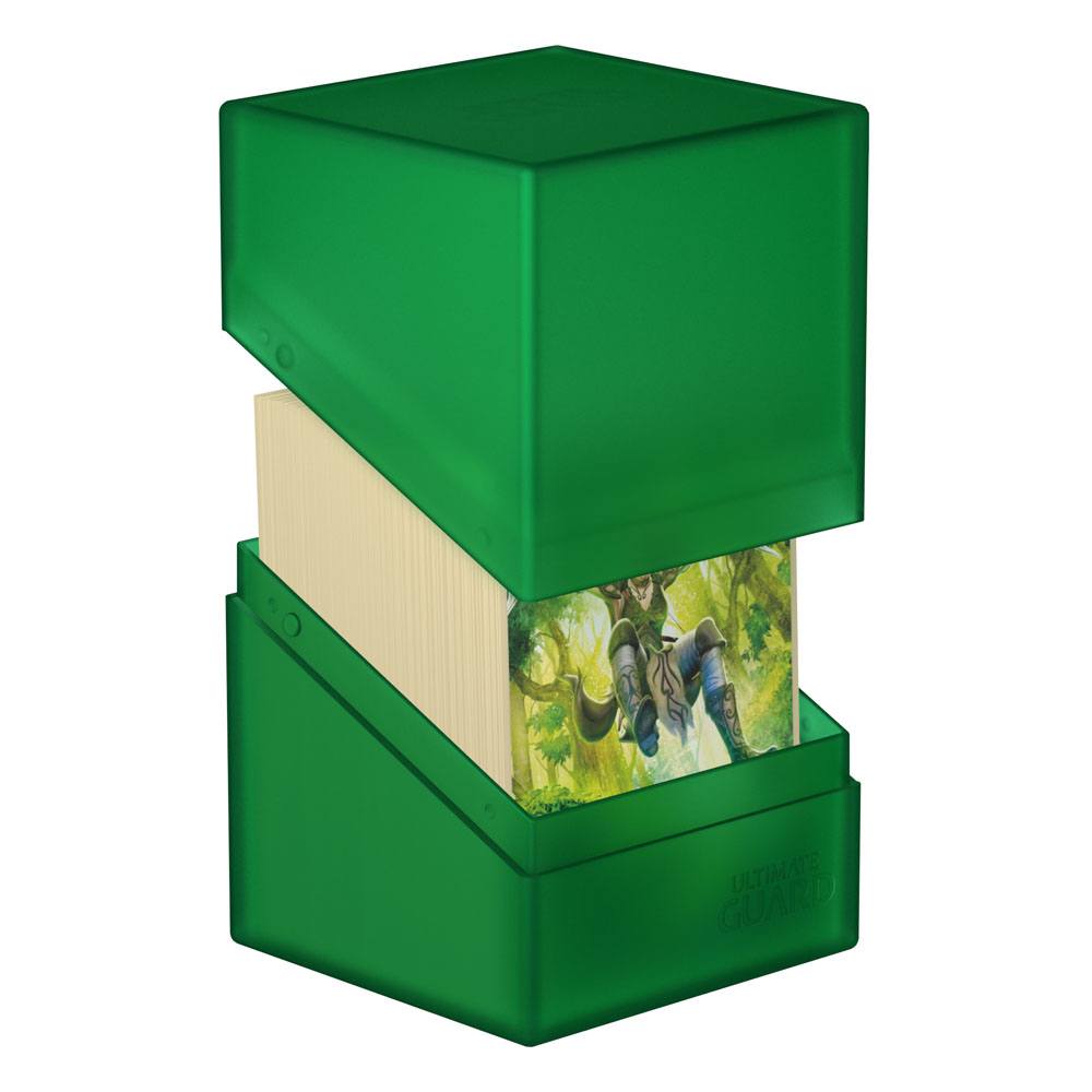 Ultimate Guard Boulder 100+ - Emerald: Deck Box per 100 Carte Double-Sleeved
