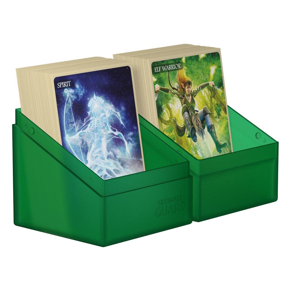 Ultimate Guard Boulder 100+ - Emerald: Deck Box per 100 Carte Double-Sleeved