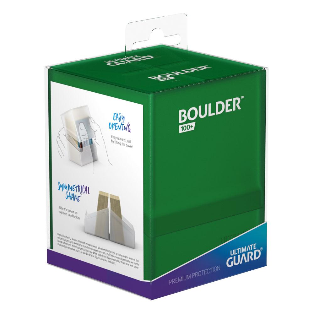 Ultimate Guard Boulder 100+ - Emerald: Deck Box per 100 Carte Double-Sleeved