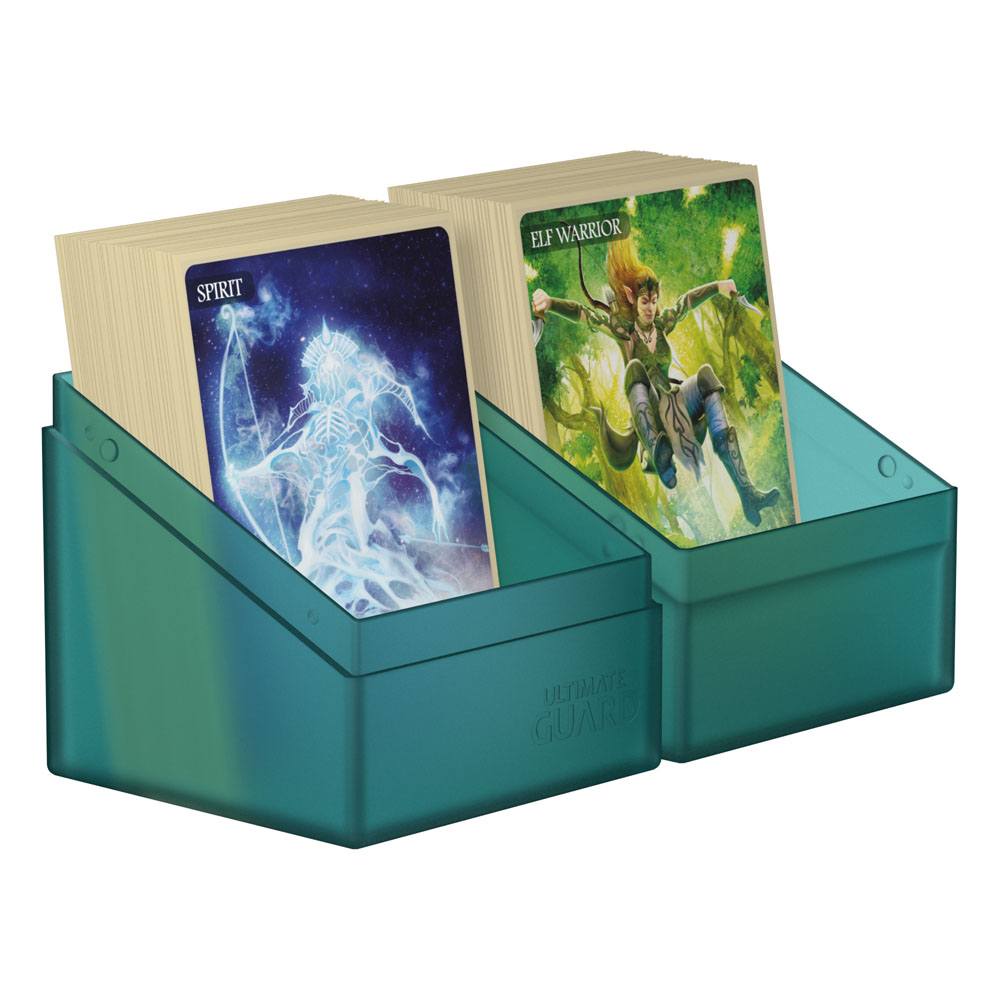 Ultimate Guard Boulder 100+ - Malachite: Deck Box per 100+ Carte Doppie