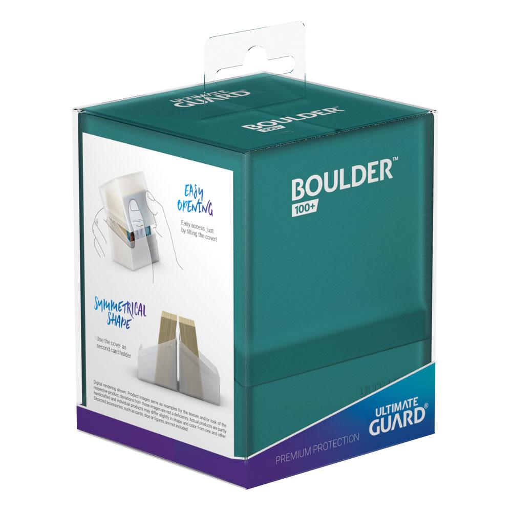 Ultimate Guard Boulder 100+ - Malachite: Deck Box per 100+ Carte Doppie