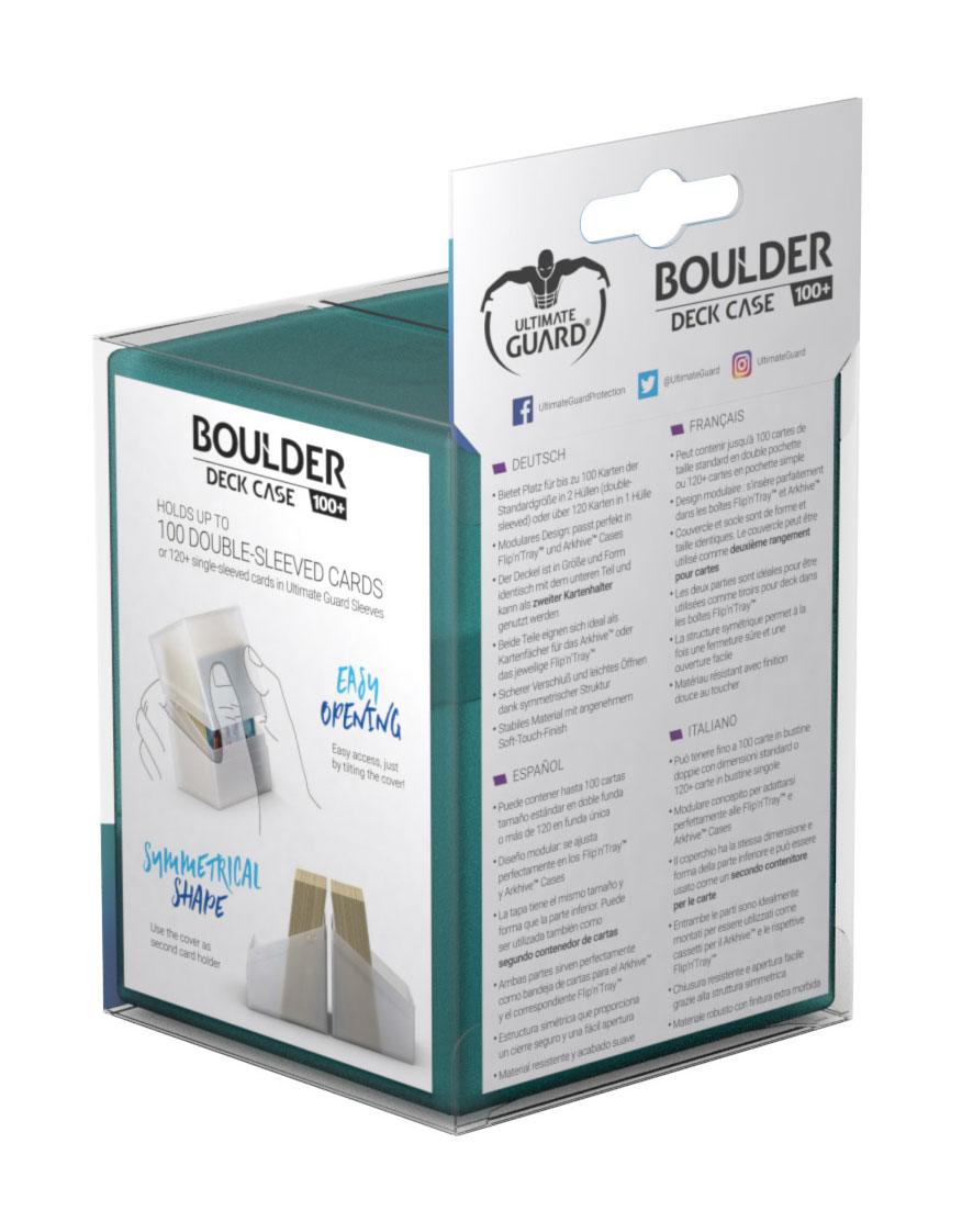 Ultimate Guard Boulder 100+ - Malachite: Deck Box per 100+ Carte Doppie