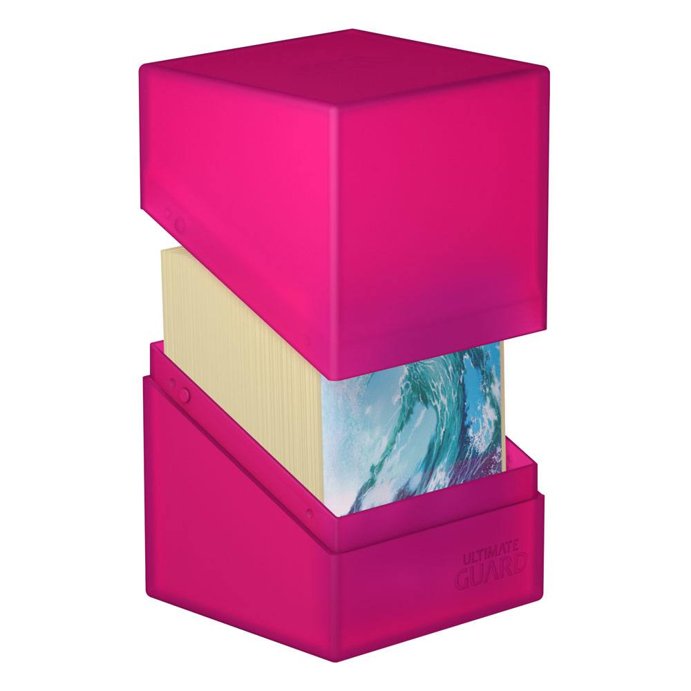 Ultimate Guard Boulder 100+ - Rhodonite: Portadeck rigido per 100+ carte doppie