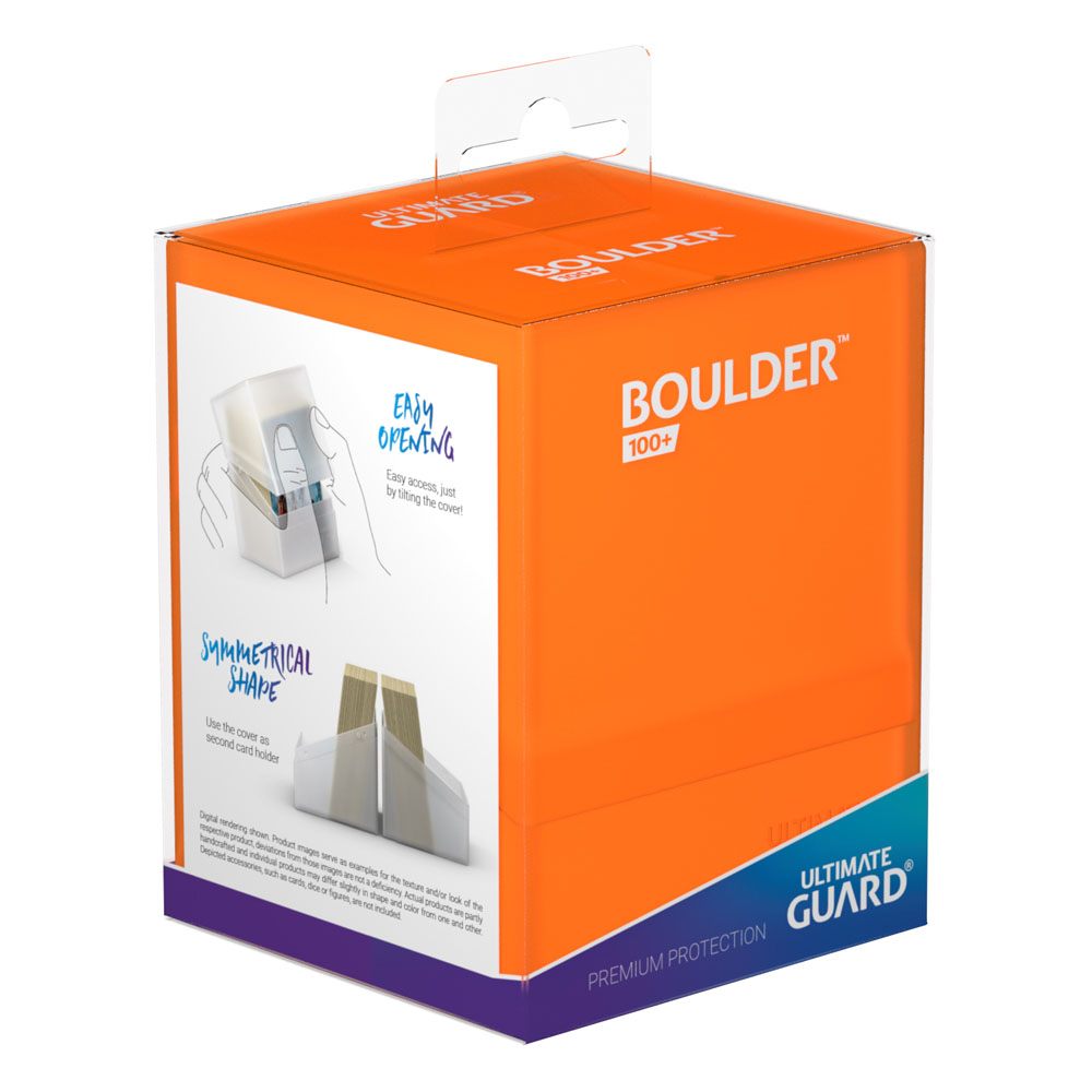Ultimate Guard Boulder 100+ - Poppy Topaz - Deck Box per 100+ Carte