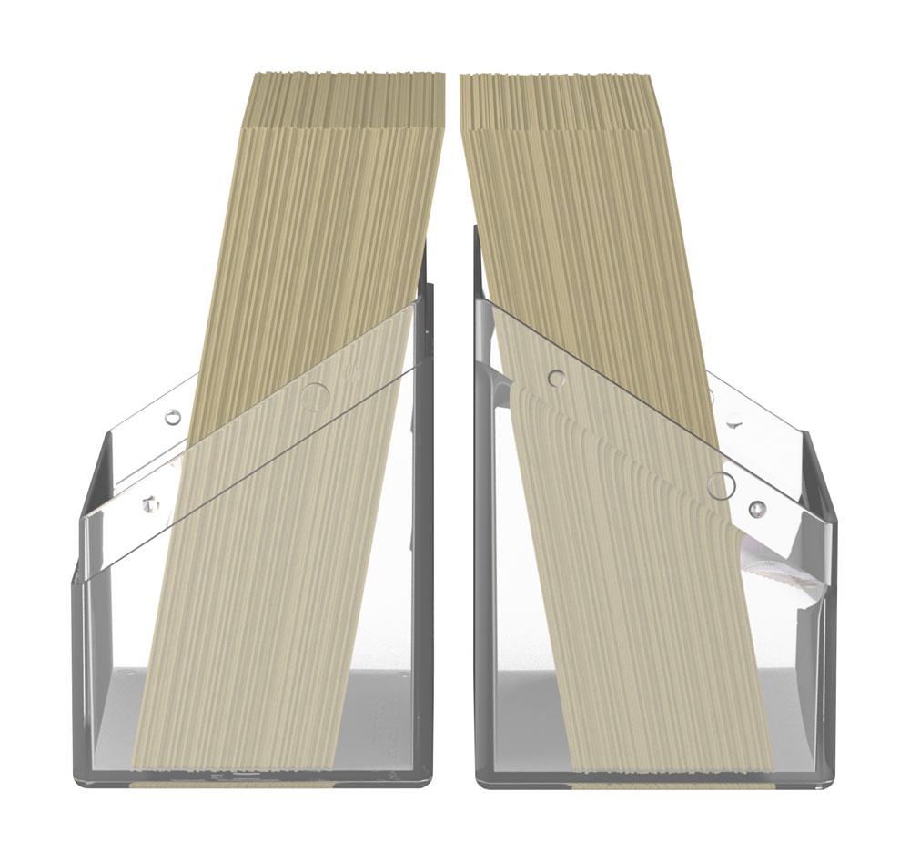 Ultimate Guard Boulder 60+ Portacarte Trasparente - Custodia per 60 Carte Double-Sleeved