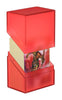 Ultimate Guard Boulder Deck Case 60+ Standard Size Ruby