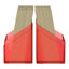 Ultimate Guard Boulder 60+ Portacarte - Ruby