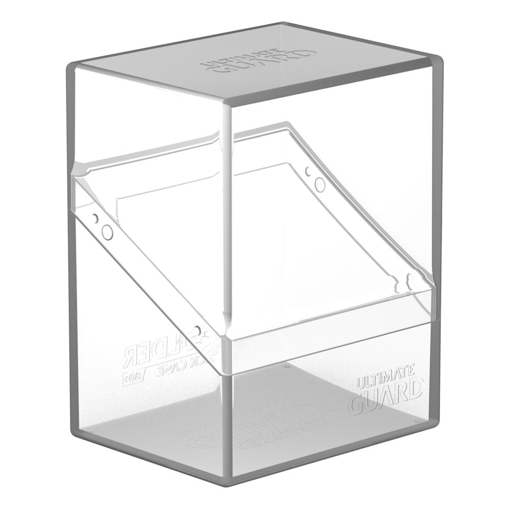 Ultimate Guard Boulder 80+ - Deck Box Trasparente per 80 Carte Double-Sleeved