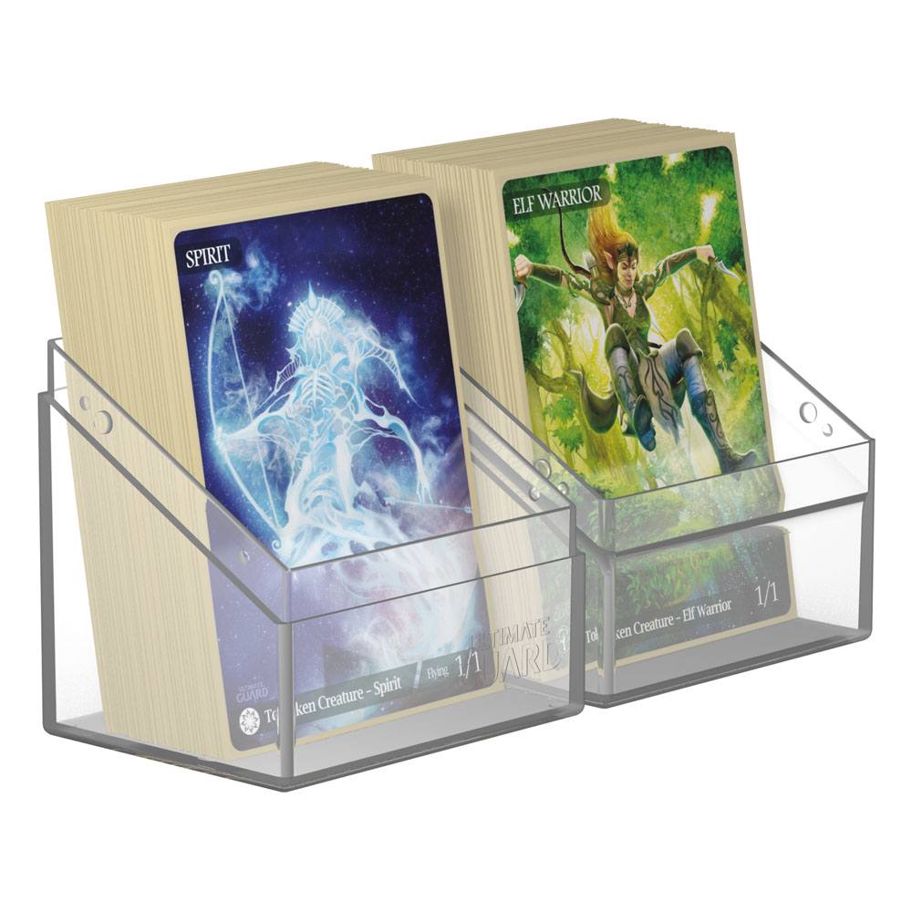 Ultimate Guard Boulder 80+ - Deck Box Trasparente per 80 Carte Double-Sleeved
