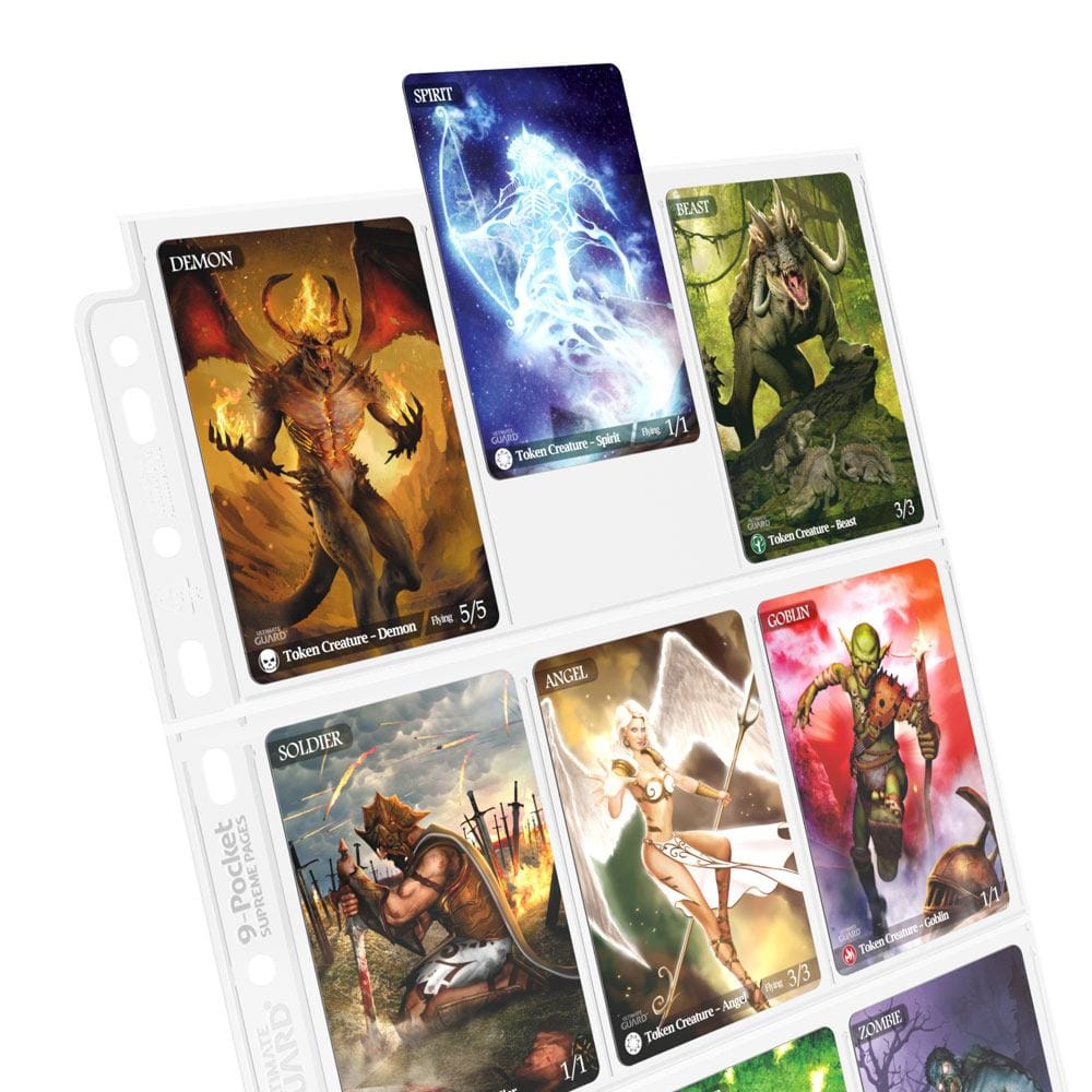 Ultimate Guard 9-Pocket Pages Top-Loading (100) - Trasparenti