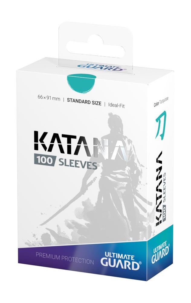 Ultimate Guard Katana Sleeves formato standard (100) - Turchese