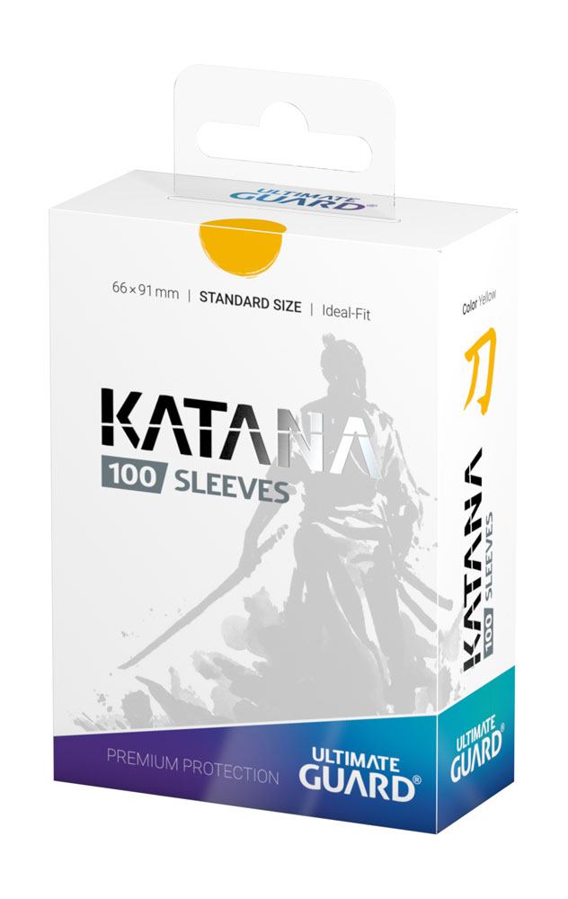 Ultimate Guard Katana Sleeves formato standard (100) - Gialle
