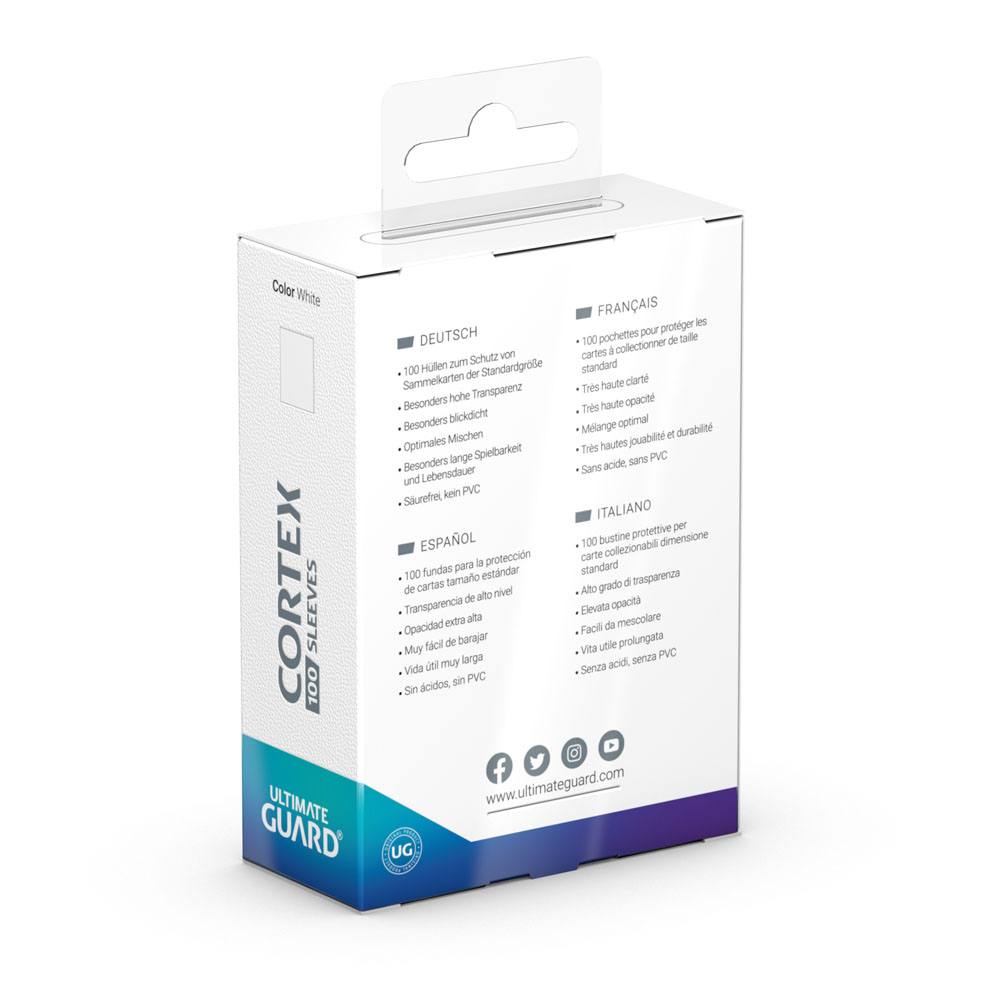 Ultimate Guard Cortex Sleeves Standard Size (100) - Bianco