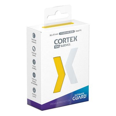 Ultimate Guard Cortex Sleeves formato standard (100) - Giallo
