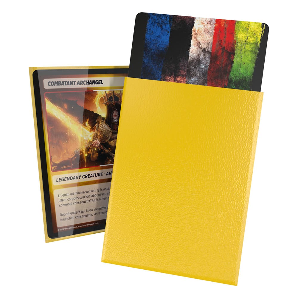 Ultimate Guard Cortex Sleeves formato standard (100) - Giallo