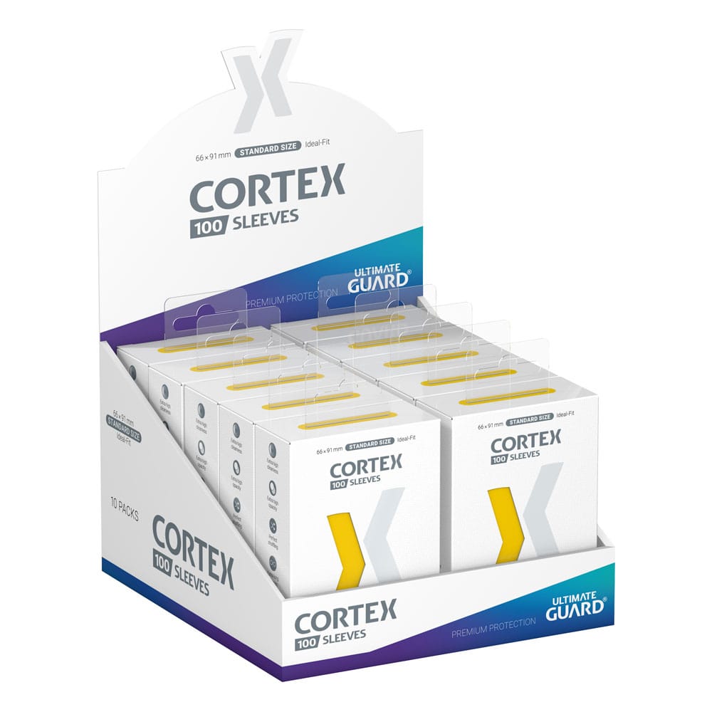 Ultimate Guard Cortex Sleeves formato standard (100) - Giallo
