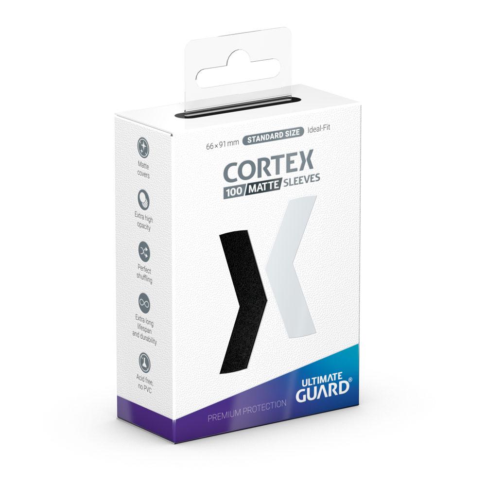 Ultimate Guard Cortex Sleeves Matte Standard Size (100) - Nero