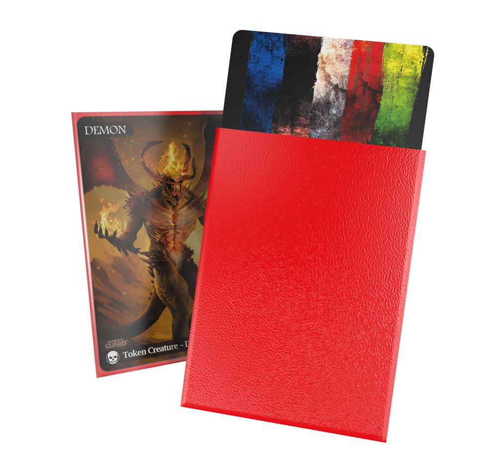 Ultimate Guard Cortex Sleeves Matte Standard Size (100) - Rosse