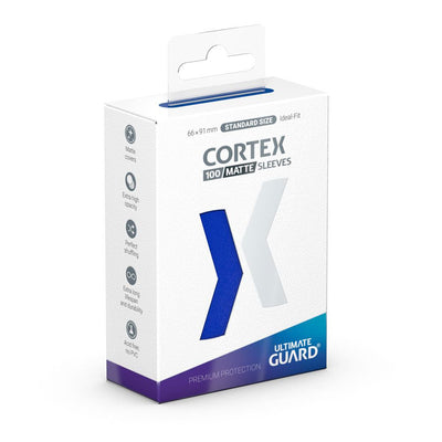Ultimate Guard Cortex Sleeves Matte Standard Size (100) - Blu