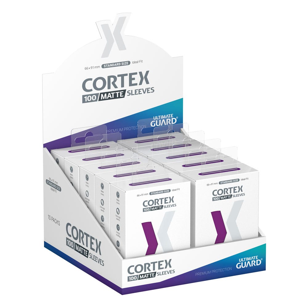 Ultimate Guard Cortex Sleeves Matte Standard Size (100) - Viola