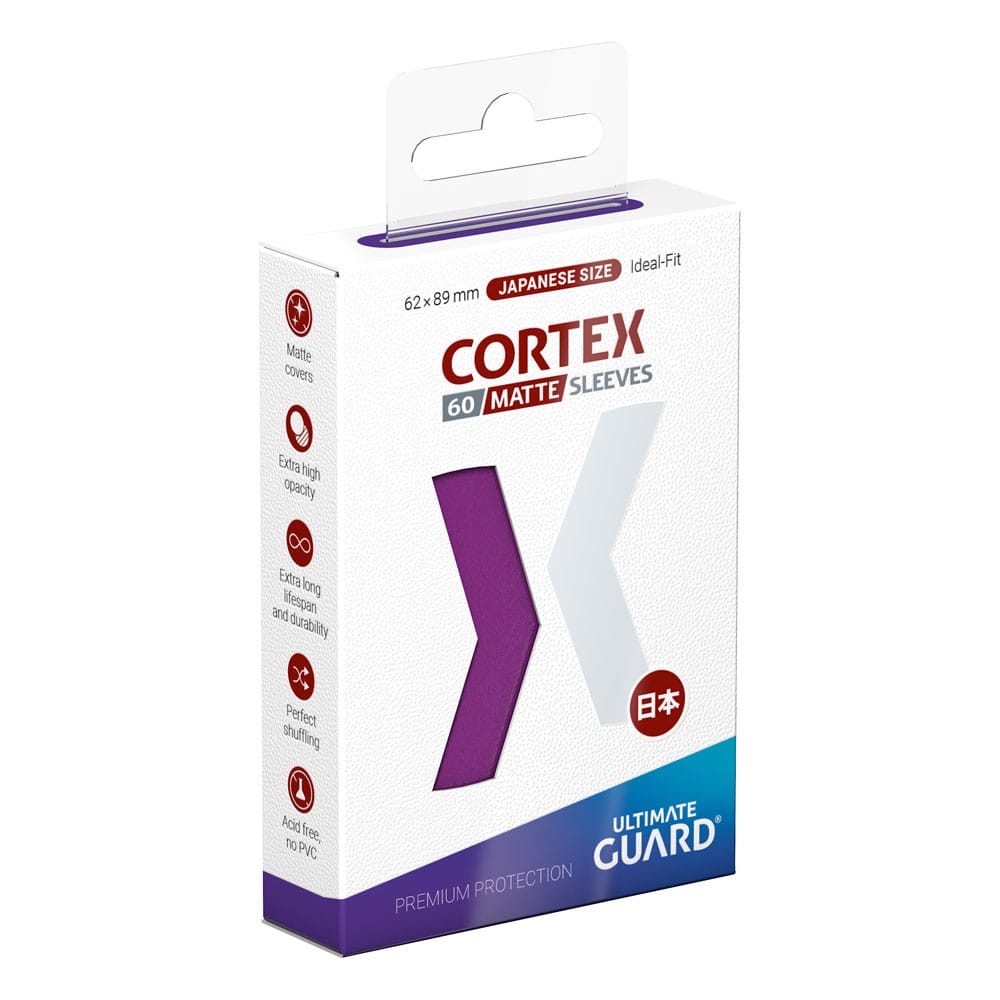 Ultimate Guard Cortex Sleeves Matte formato giapponese (60) - Viola