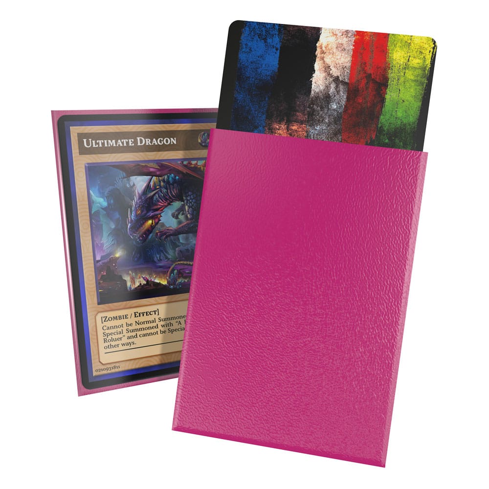 Ultimate Guard Cortex Sleeves formato giapponese, fronte opaco, 60 buste - Rosa