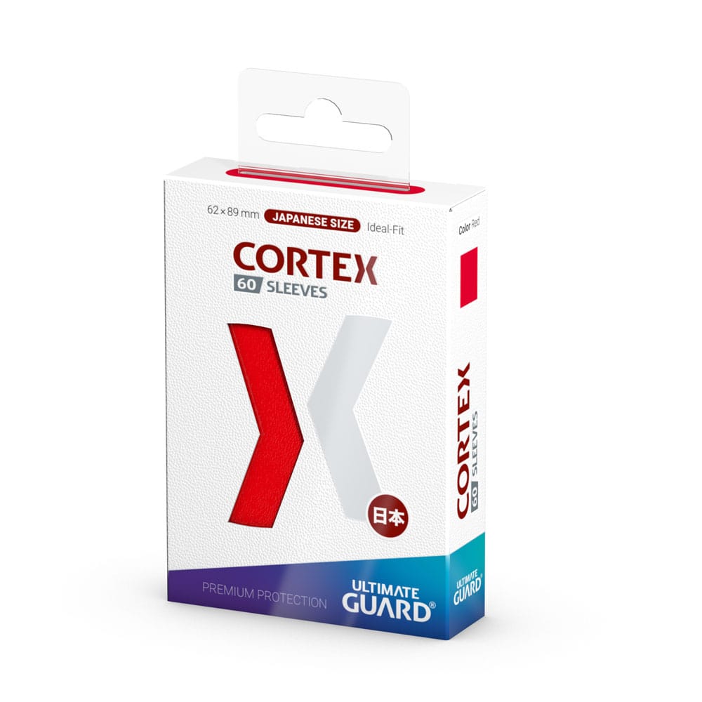 Ultimate Guard Cortex Bustine per Carte Formato Giapponese (60) - Rosse