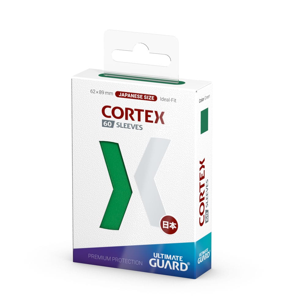 Ultimate Guard Cortex Sleeves formato giapponese (60) - Verde