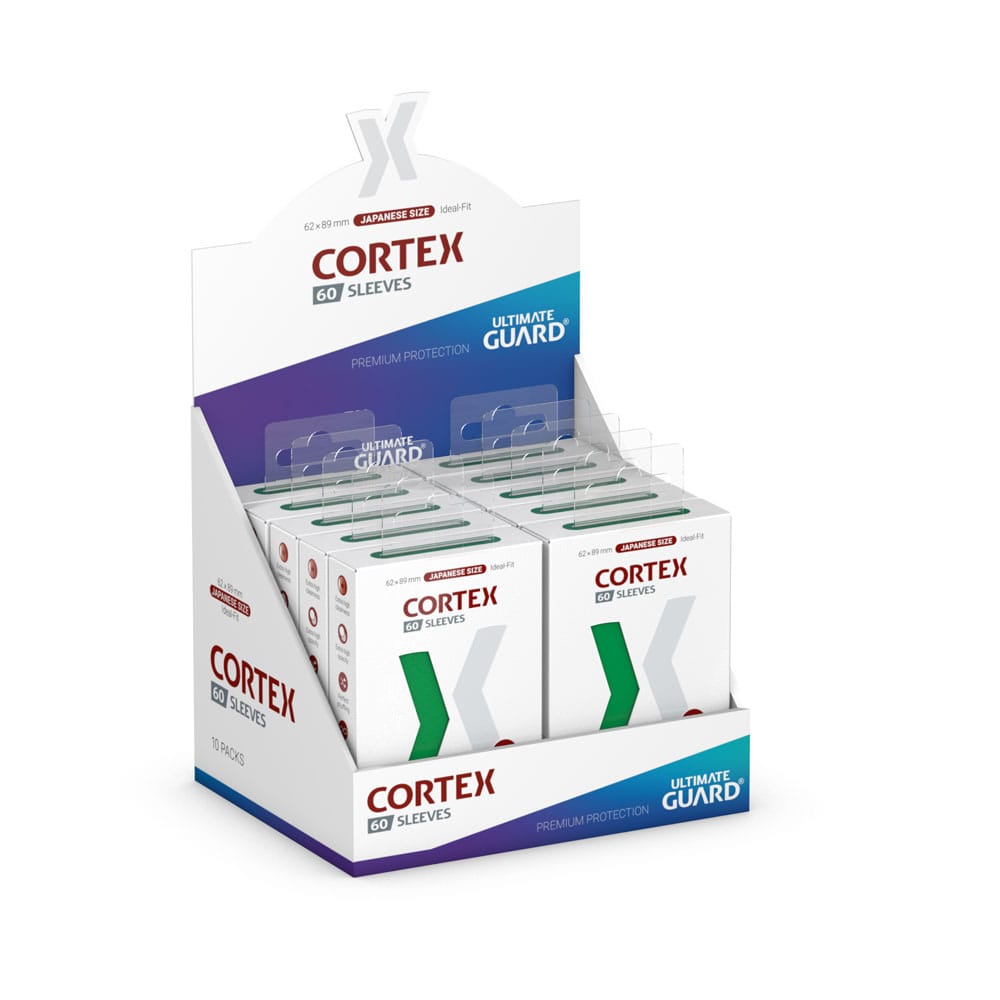 Ultimate Guard Cortex Sleeves formato giapponese (60) - Verde