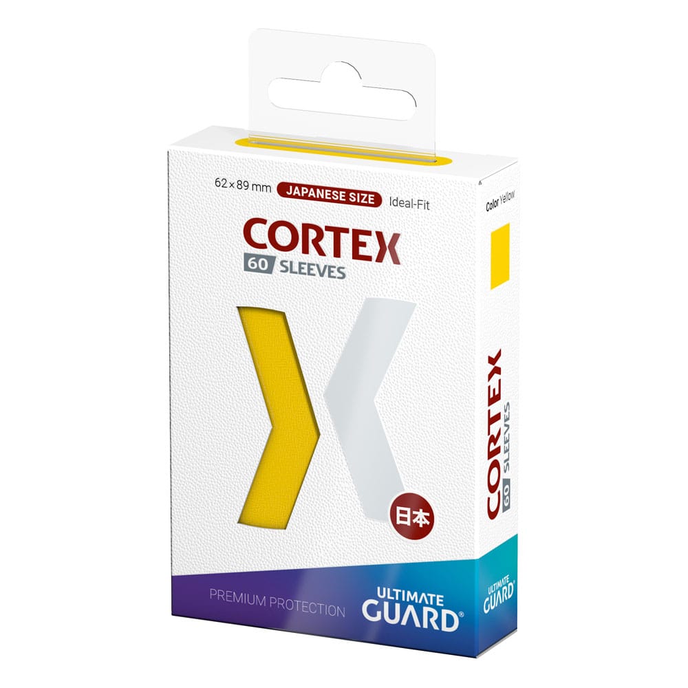 Ultimate Guard Cortex Sleeves formato giapponese (60) - Giallo