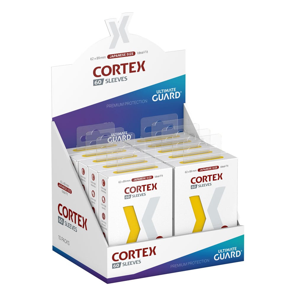Ultimate Guard Cortex Sleeves formato giapponese (60) - Giallo
