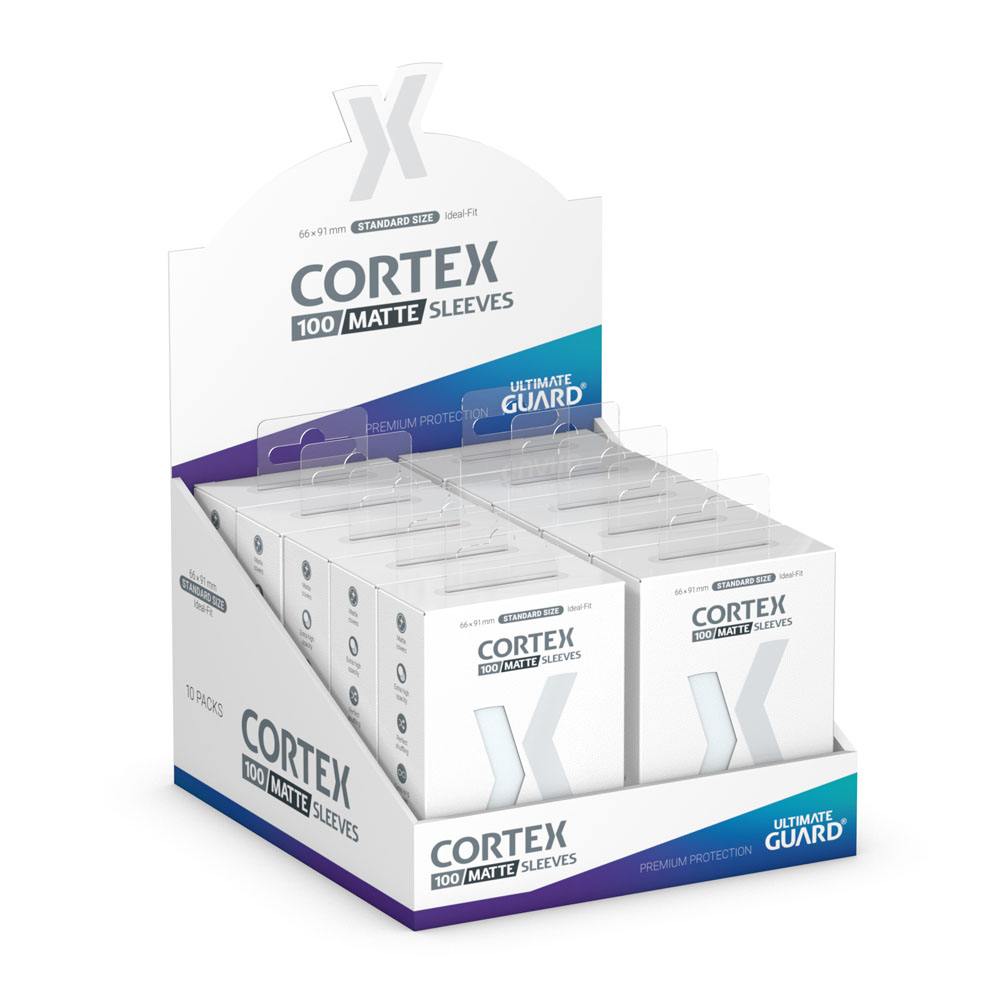 Ultimate Guard Cortex Sleeves Matte Standard Size (100) - Trasparenti