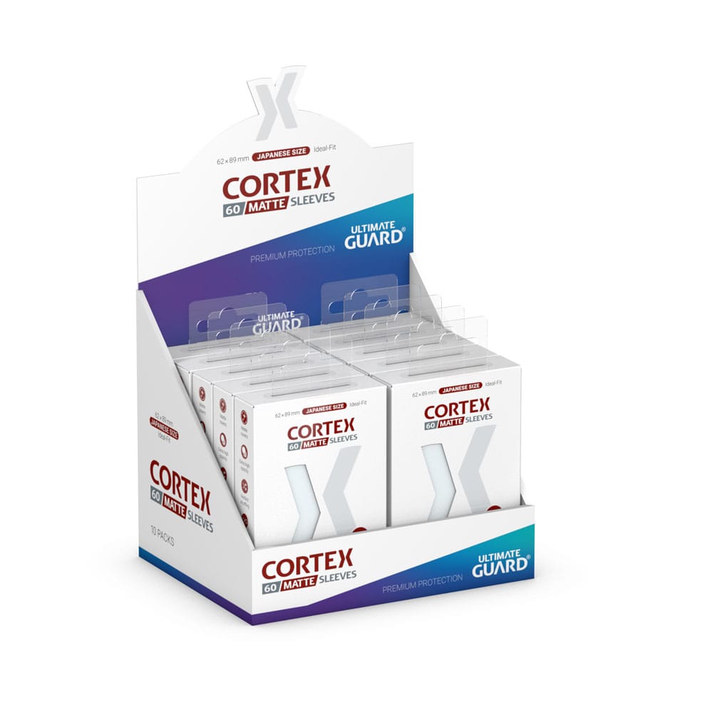 Ultimate Guard Cortex Sleeves Matte Japanese Size (60) - Trasparenti