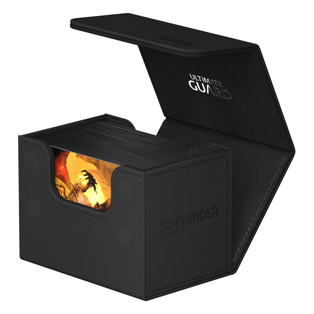 Ultimate Guard Sidewinder 80+ Xenoskin Deck Box - Nero