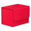 Ultimate Guard Sidewinder 80+ Xenoskin Deck Box - Rosso