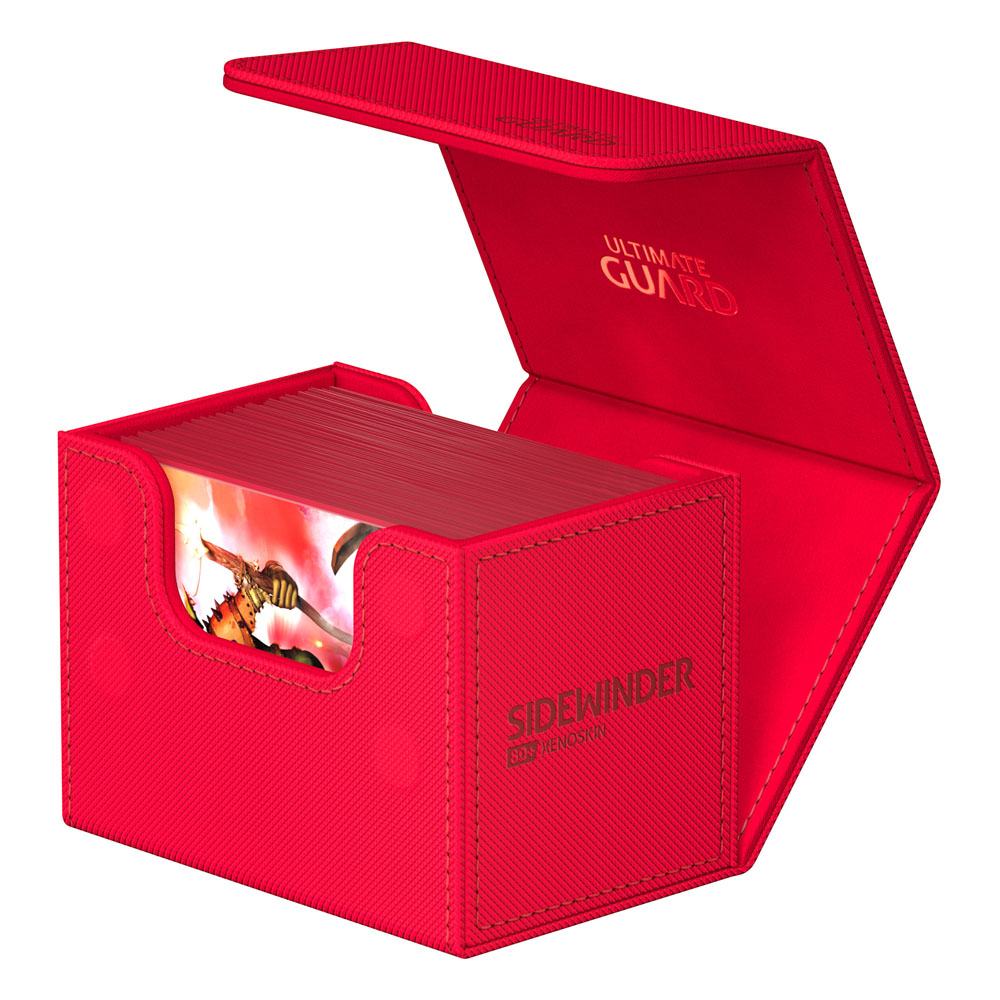Ultimate Guard Sidewinder 80+ Xenoskin Deck Box - Rosso