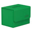 Ultimate Guard Sidewinder 80+ Xenoskin Deck Box Verde - Portacarte Magnetico per TCG