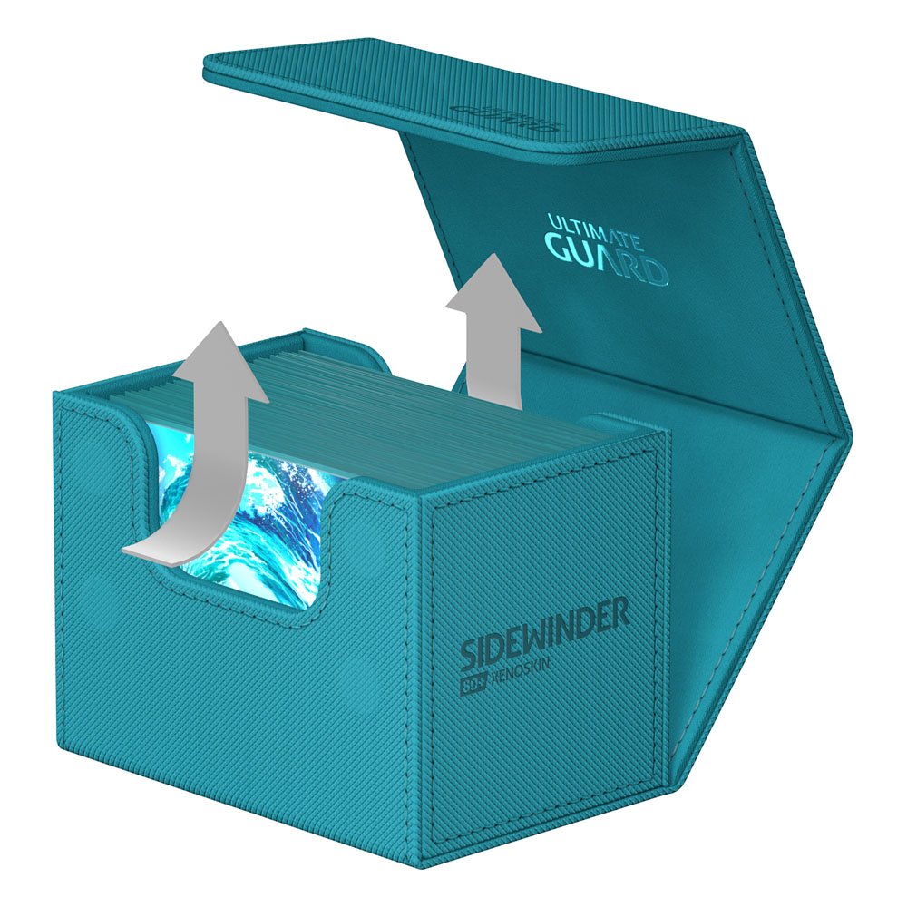 Ultimate Guard Sidewinder 80+ Xenoskin Deck Box - Petrol