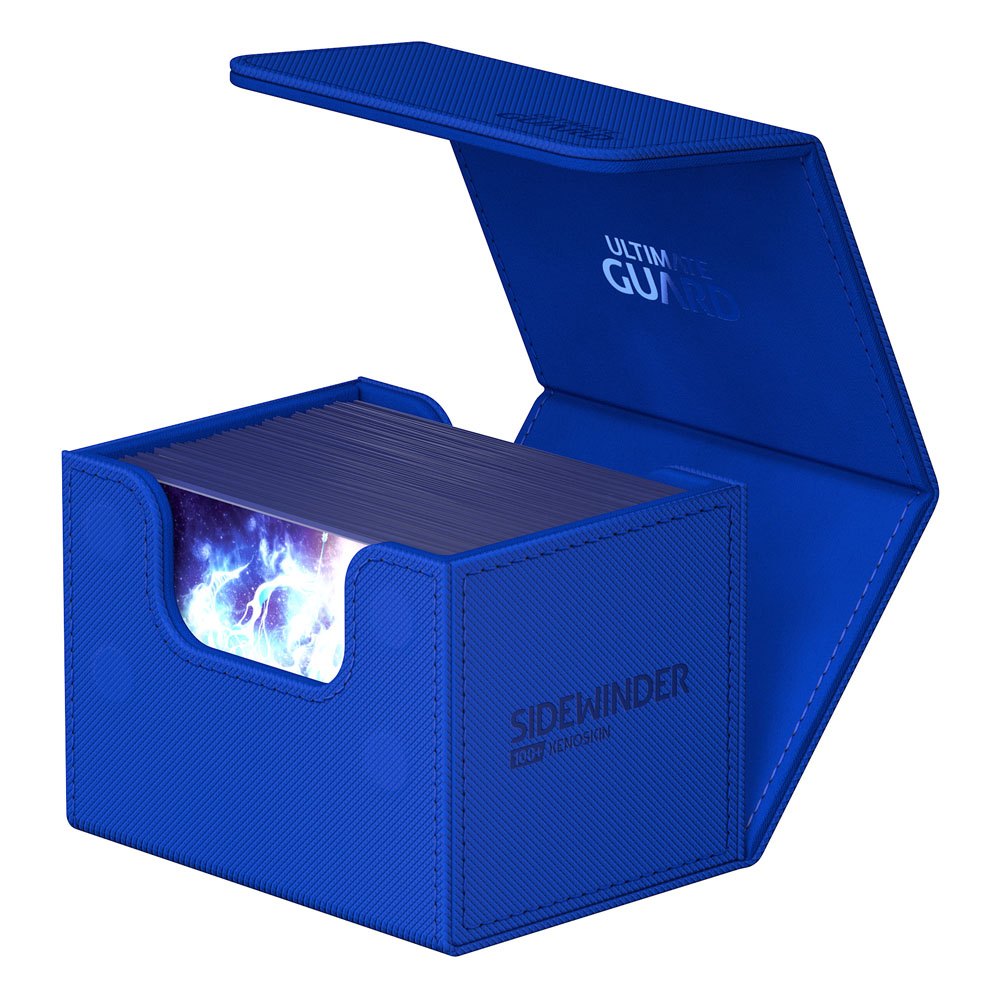 Ultimate Guard Sidewinder 100+ Xenoskin Portamazzi Blu - Deck Box per TCG