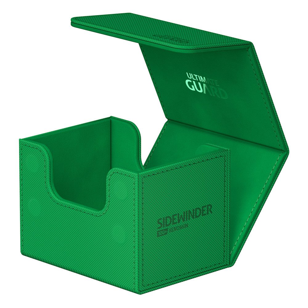 Ultimate Guard Sidewinder 100+ Xenoskin Deck Box Verde - Portamazzi per TCG