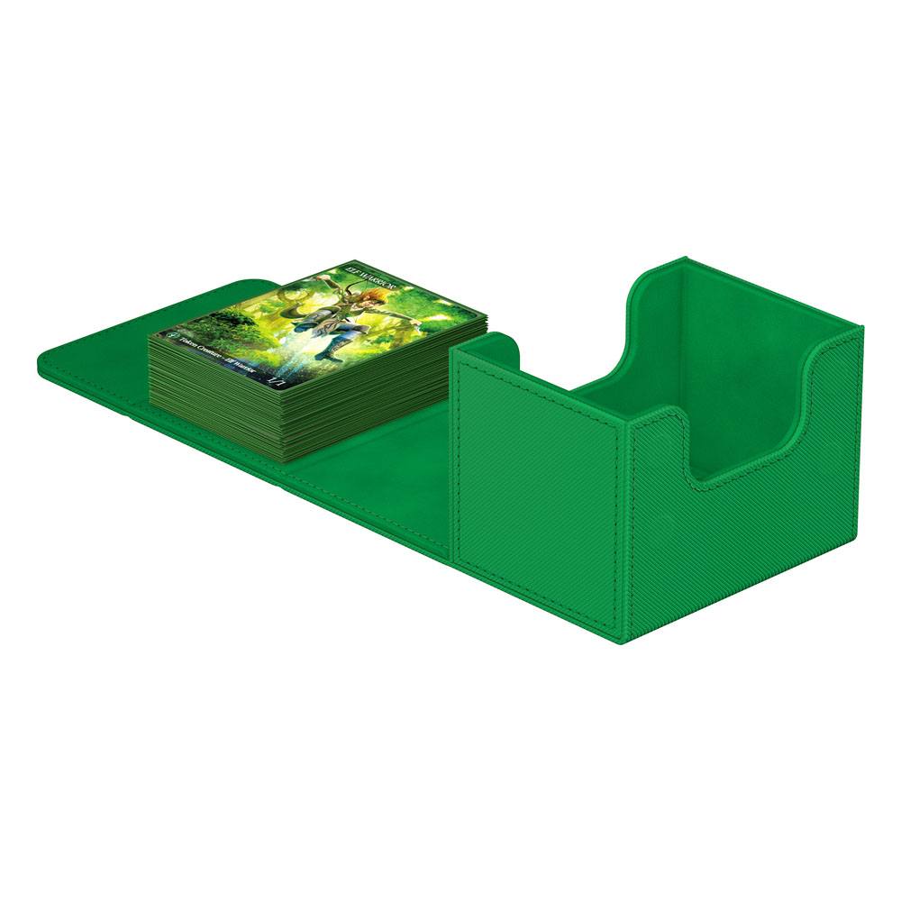 Ultimate Guard Sidewinder 100+ Xenoskin Deck Box Verde - Portamazzi per TCG