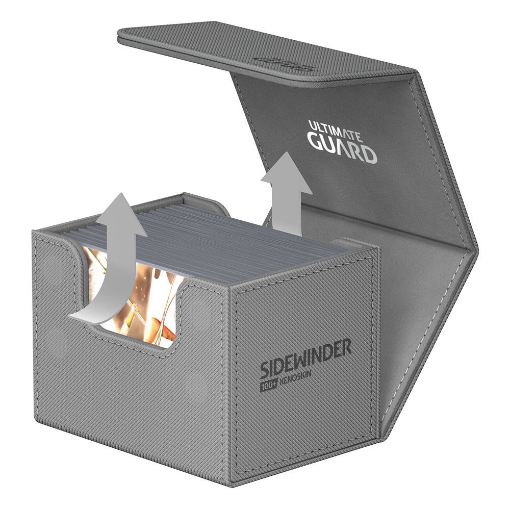 Ultimate Guard Sidewinder 100+ Xenoskin Deck Box Grigia - Portamazzi per TCG
