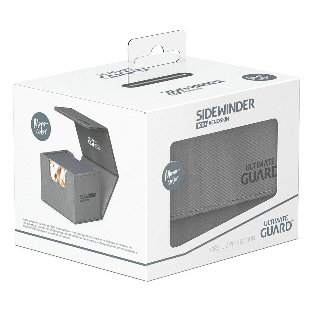 Ultimate Guard Sidewinder 100+ Xenoskin Deck Box Grigia - Portamazzi per TCG
