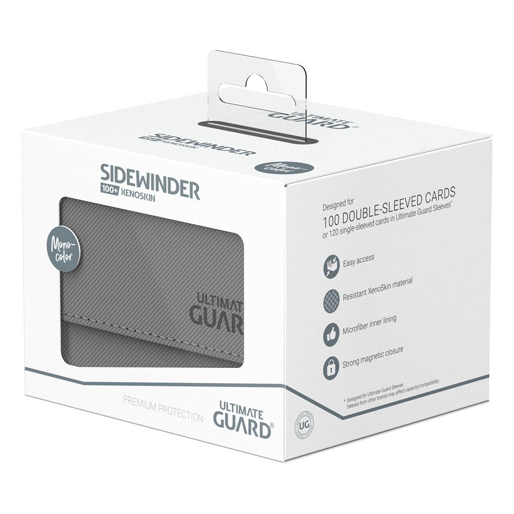 Ultimate Guard Sidewinder 100+ Xenoskin Deck Box Grigia - Portamazzi per TCG