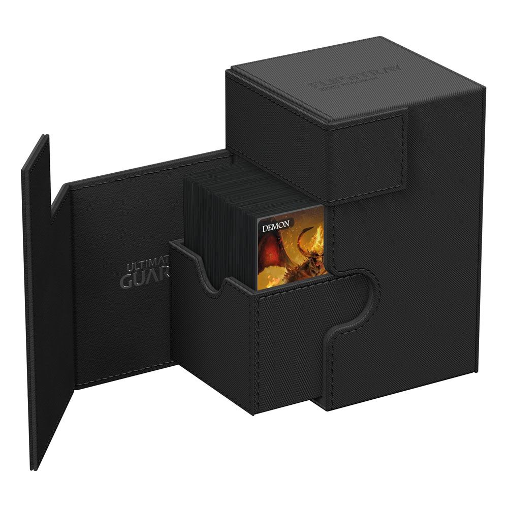 Ultimate Guard Flip'n'Tray 100+ Xenoskin Deck Box - Nero