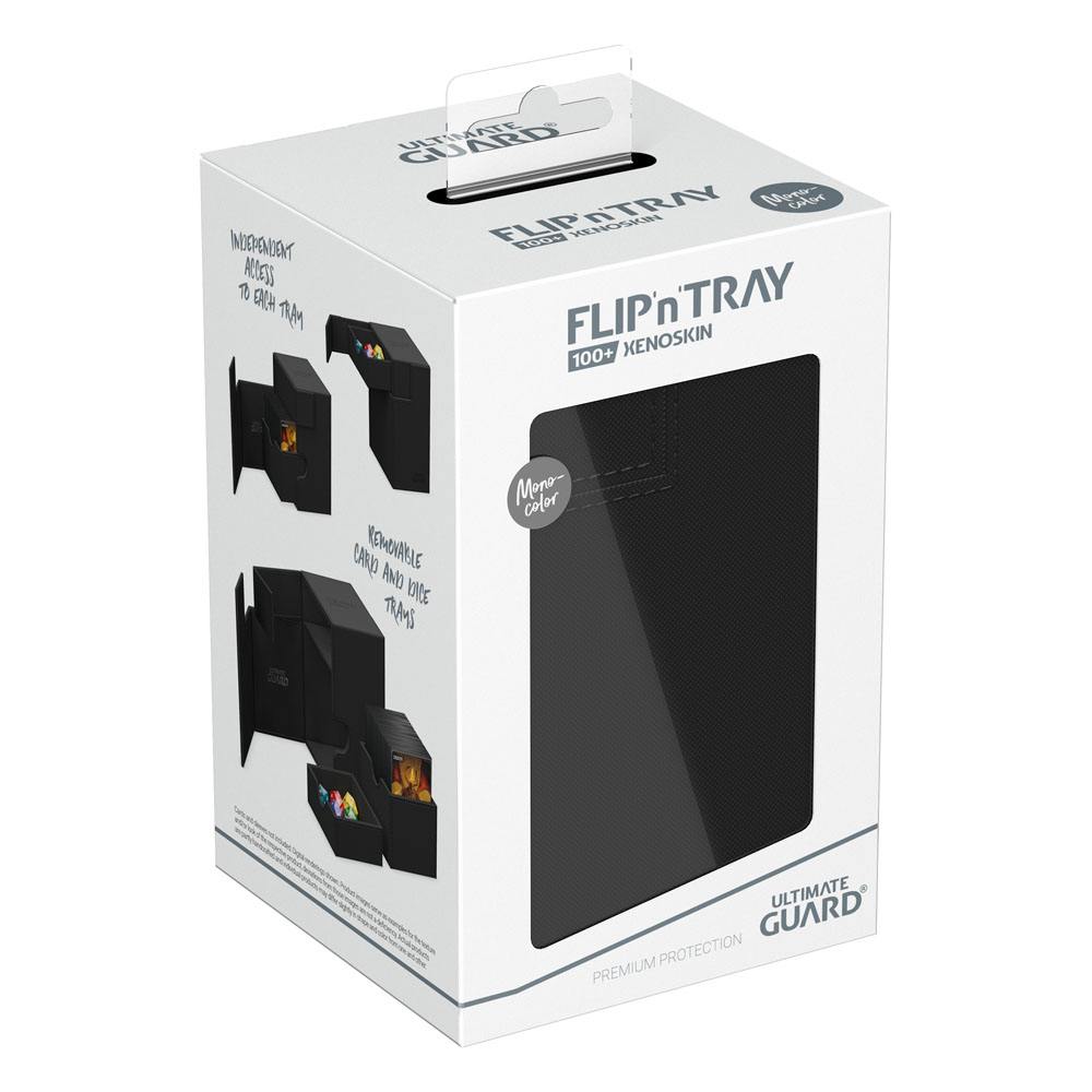 Ultimate Guard Flip'n'Tray 100+ Xenoskin Deck Box - Nero
